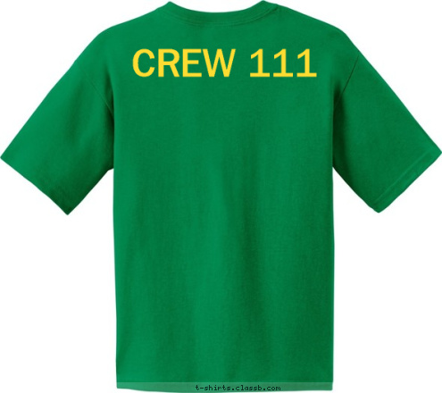 CREW 111 Venturing * BSA  T-shirt Design 