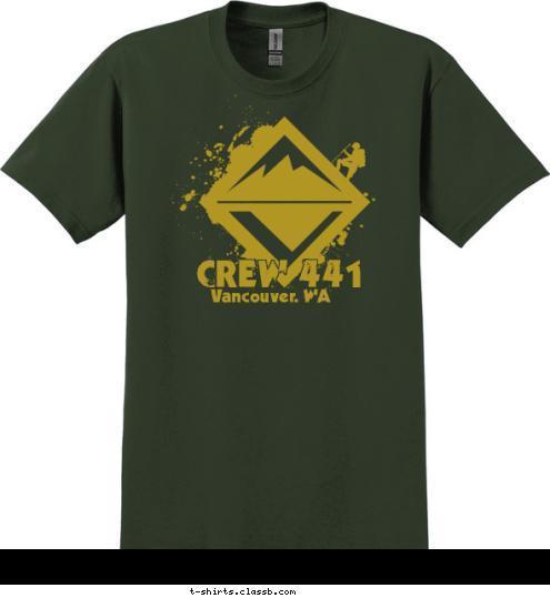 CREW 441 Vancouver. WA

 T-shirt Design 