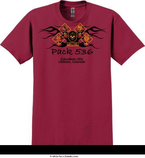 Pack 536
Do Your Best! Columbine Hills
Littleton, Colorado Pack 536 T-shirt Design 