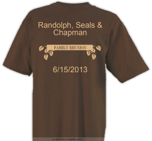 Randolph, Seals & Chapman

6/15/2013 New Text New Text New Text Sparta, Mississippi Russel Russel Established 1925 Randolph, Seals & Chapman




6/15/2013 FAMILY REUNION T-shirt Design 