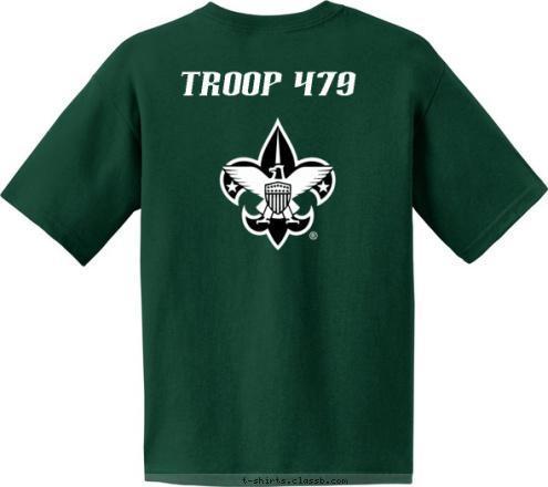 Troop 479 TROOP 479 Vancouver, WA T-shirt Design 