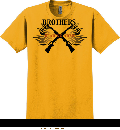 Bearing Arms Bearing Arms BROTHERS T-shirt Design 