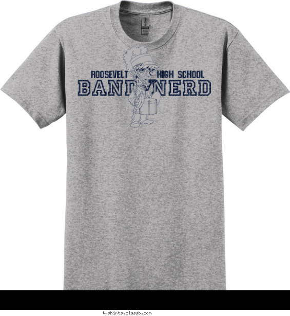Proud to be a Band Nerd Shirt T-shirt Design