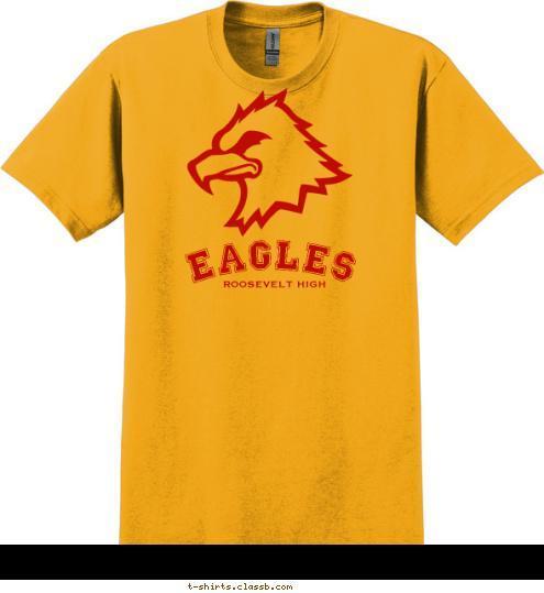 ROOSEVELT HIGH EAGLES T-shirt Design SP958