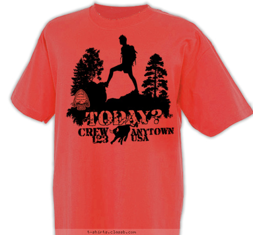 ANYTOWN
USA DID YOU DO CREW
123 WHAT TODAY? T-shirt Design 