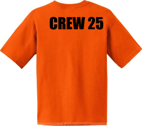Archdale NC CREW 25 Crew 25 T-shirt Design 