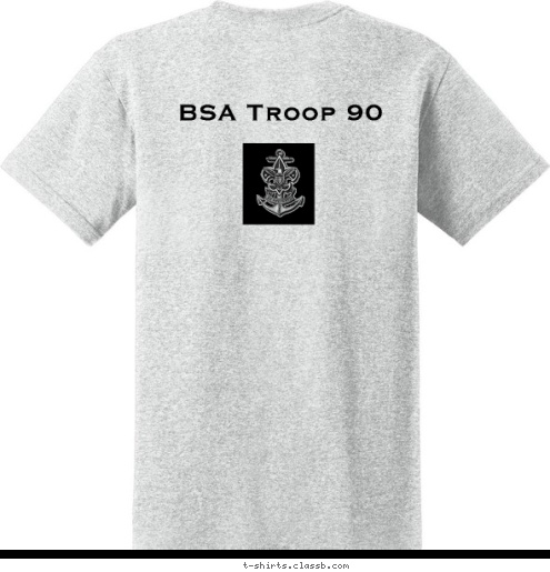 BSA Troop 90 T-shirt Design 