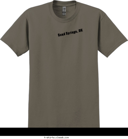 Sand Springs, OK TROOP 123 T-shirt Design 