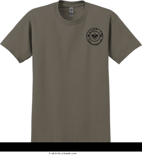 PAWTUCKET,RI TROOP 18 T-shirt Design 