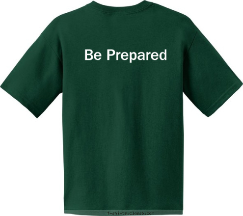 Be Prepared TROOP 91-93 KINGSTON-NEWTON, NH T-shirt Design 