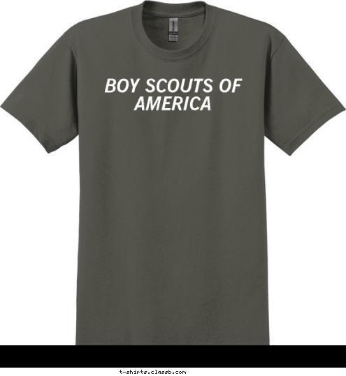 BOY SCOUTS OF AMERICA T-shirt Design 