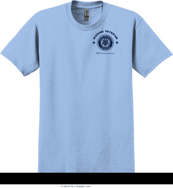 American Legion Marine Veteran T-shirt Design