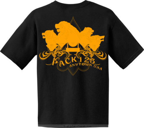 Pack 1
Pawtucket, RI ANYTOWN,USA 123 K PAC T-shirt Design 