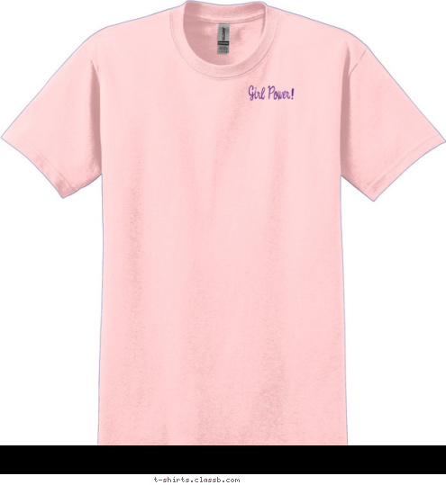 girl we scouts! at CPCS T-shirt Design light pink