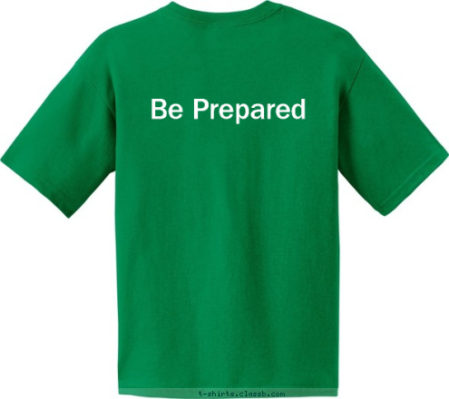 Be Prepared TROOP 91-93 KINGSTON-NEWTON, NH T-shirt Design 