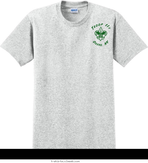 Troop 117 Cicero, NY Troop 117 T-shirt Design 