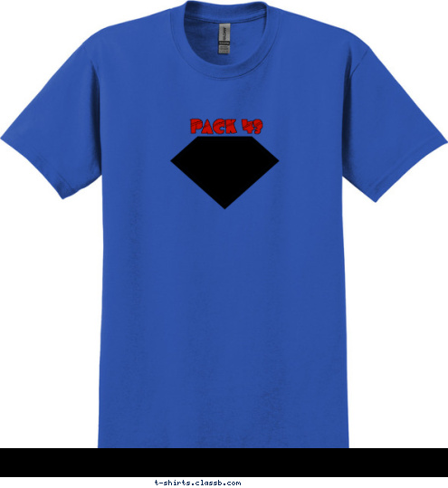 PACK 43 T-shirt Design 