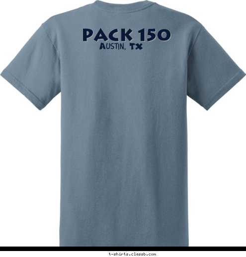 ON THE TRAIL TO
THE ARROW OF LIGHT
 PACK 150 Austin, TX T-shirt Design 