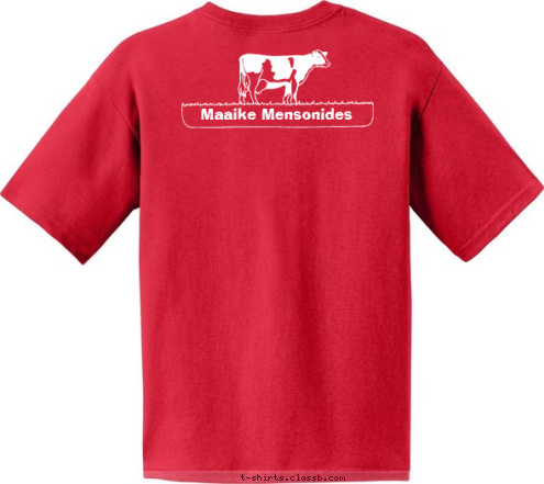 Maaike Mensonides Royal 
Ranchers
4-H
Dairy
Club T-shirt Design 