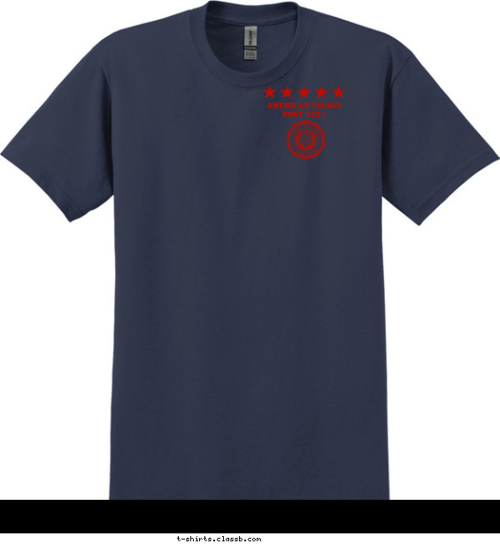 American Legion Shield and Eagle T-shirt Design