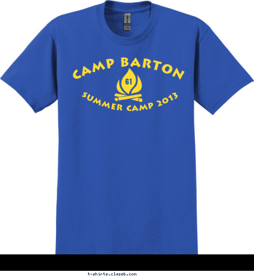 TRAINING BARTON! BAM! Saving the World by helping little old ladies cross the street! 61 TROOP 61 Camp Barton Stony Point, NY Summer Camp 2013 T-shirt Design 