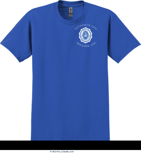American Legion Oval Emblem T-shirt Design
