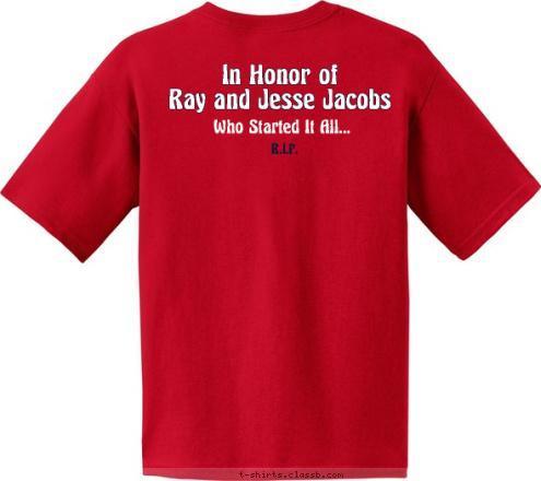 R.I.P. Who Started It All... In Honor of 
Ray and Jesse Jacobs The Jacobs Family Reunion Los Angeles, CA    August 24-25, 2013 If you think I'm
 NUTTY
 You should meet the rest
 of my
 FAMILY
 T-shirt Design 