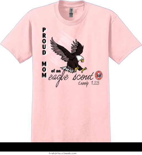 P
R
O
U
D 

M
O
M troop 123 P
R
O
U
D 

M
O
M P
R
O
U
D 

M
O
M eagle scout of an T-shirt Design SP4474