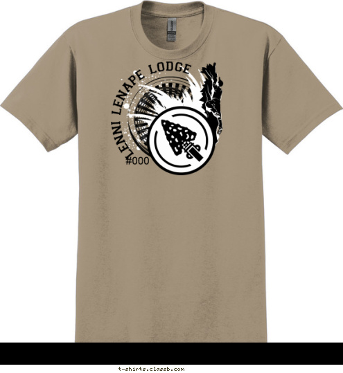 New Text Your text here! lenni lenape lodge #000 T-shirt Design SP4424