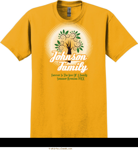 Deco Tree Family Reunion Shirt T-shirt Design