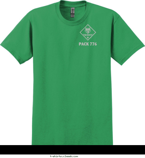 CUB SCOUTS PACK 776 VAIL, ARIZONA PACK 776 T-shirt Design 