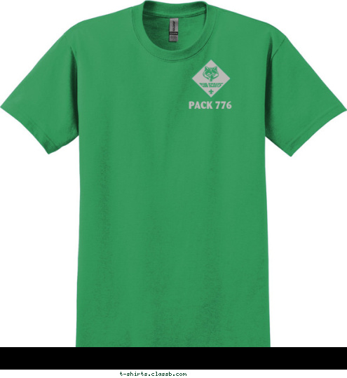 CUB SCOUTS VAIL, ARIZONA PACK 776 PACK 776 T-shirt Design 