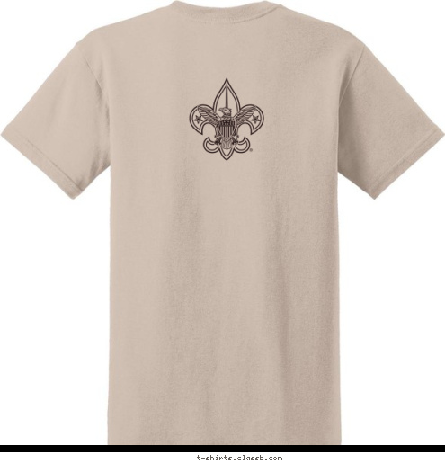 Anytown, USA TROOP 123 T-shirt Design 