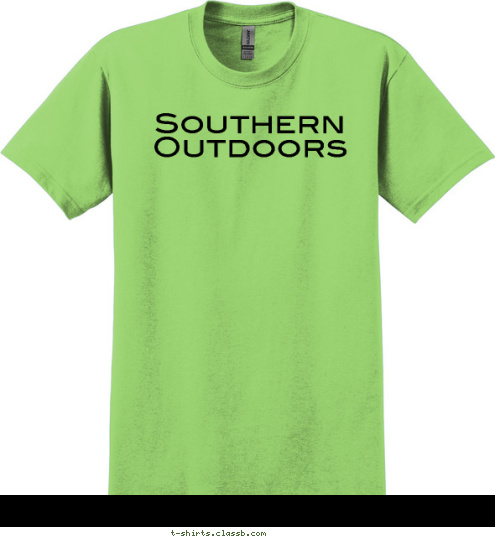 Southern Outdoors T-shirt Design 