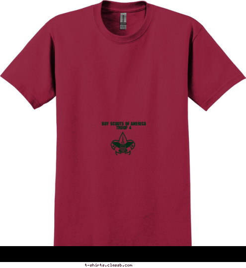 BOY SCOUTS OF AMERICA
       TROOP 4 To do my duty to God and my country
and to obey the Scout Law;
To help other people at all times;
To keep myself physically strong,
mentally awake and morally straight. ANYTOWN, USA TROOP 123 T-shirt Design 