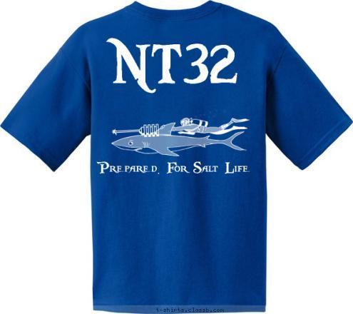 Prepared. For Salt Life NT32 and the Caribbean Fort Lauderdale Nautical Troop 32 T-shirt Design 