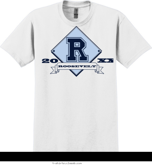 12 20 ROOSEVELT R T-shirt Design SP966