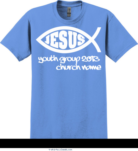 Jesus Fish T-shirt Design