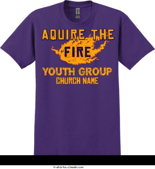 Your text here! CHURCH NAME YOUTH GROUP T-shirt Design SP4590