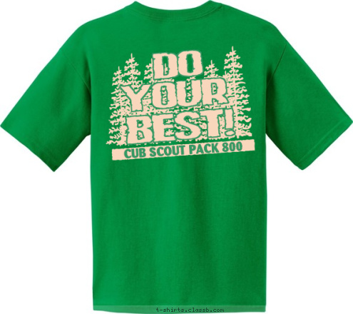 CUB SCOUT PACK 800 800 BEST! CROSSNORE, NC YOUR CUB SCOUT DO T-shirt Design 