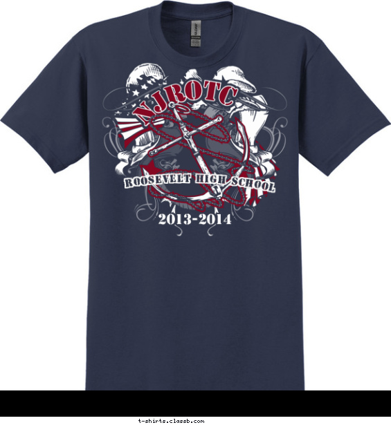 NJROTC Anchor T-shirt Design