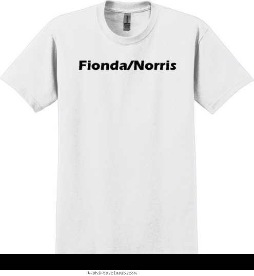 Fionda/Norris T-shirt Design 