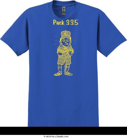 Pack 335 T-shirt Design 