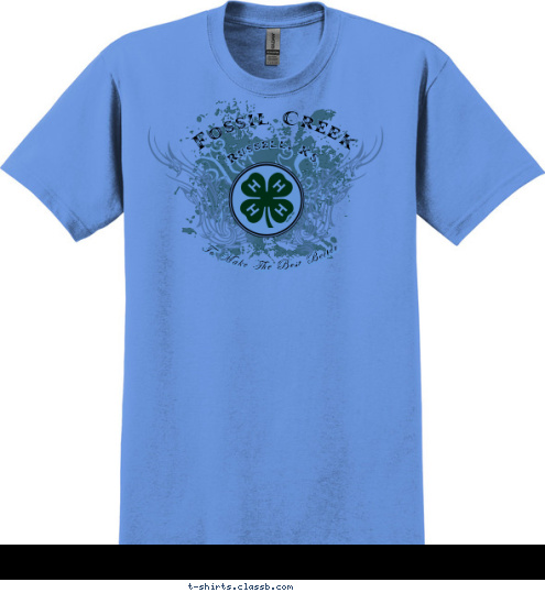 Fossil Creek Russell, KS To Make The Best Better T-shirt Design 