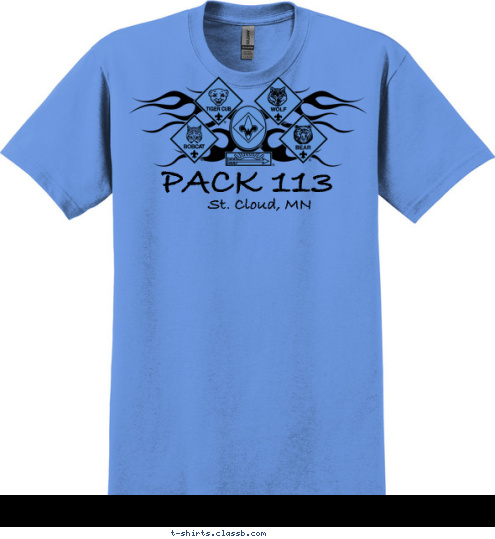 I'm a Cub Scout
I don't sell cookies! PACK 113 St. Cloud, MN T-shirt Design 