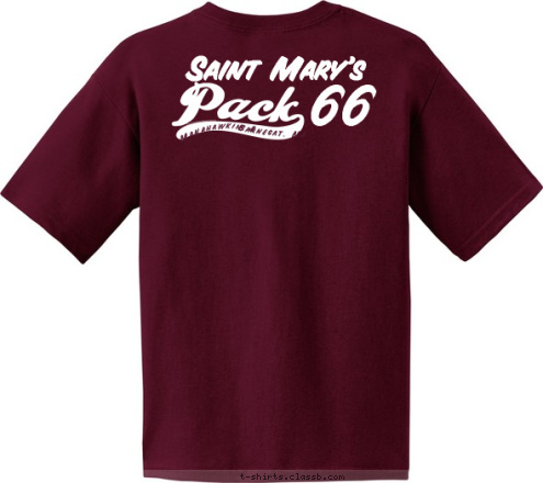 Barnegat, NJ Manahawkin &    Saint Mary's 66 Manahawkin & Barnegat,  NJ Saint Mary's Pack 66 T-shirt Design 