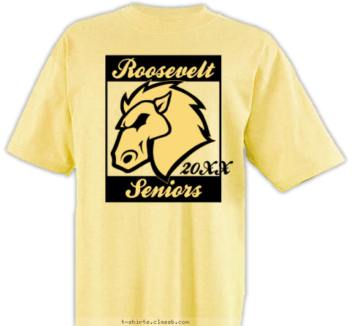 2012 Seniors Roosevelt T-shirt Design SP969