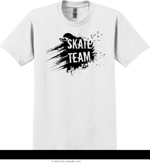 TEAM SKATE T-shirt Design sp1520