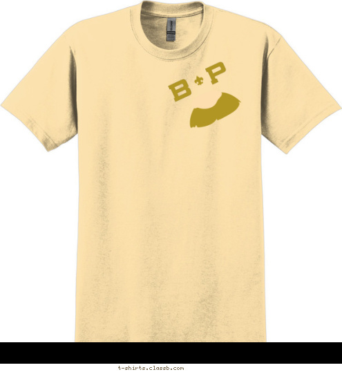 B  P T-shirt Design SP4714