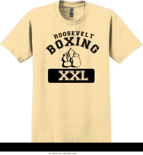 XXL ROOSEVELT BOXING T-shirt Design SP1528